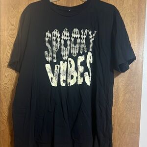Black Spooky Vibes T-Shirt